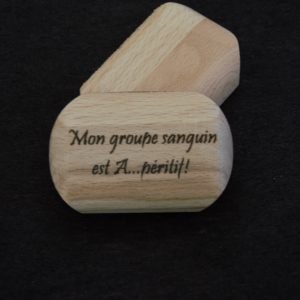 Décapsuleur aimanté mon groupe sanguin