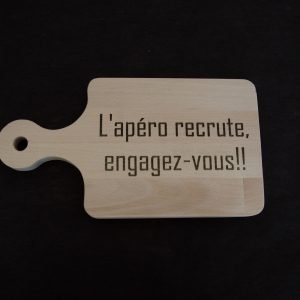 G Planche 30cm x 16cm L'apéro recrute