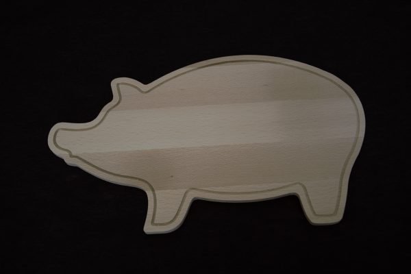 Planche à découper COCHON 34cm x 20cm