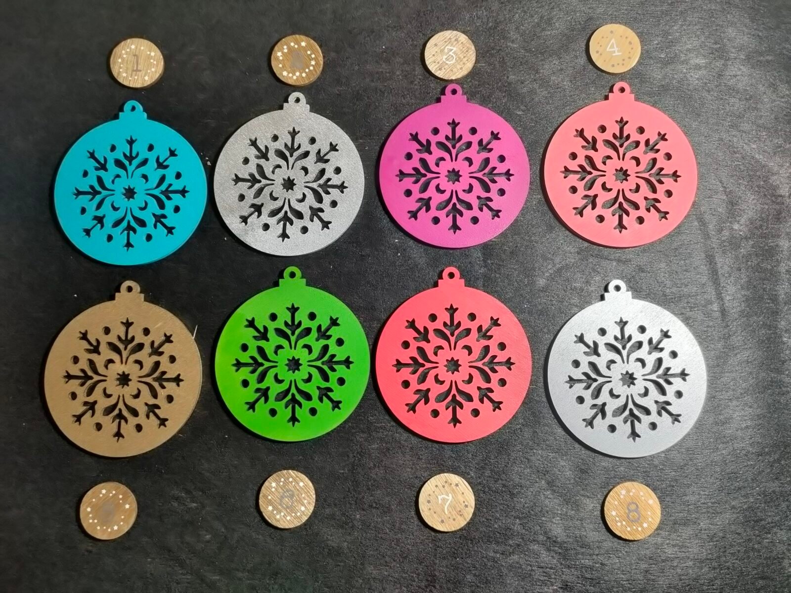 Boule ajourée 1 1 boules de 9 à 17